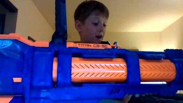 nerf Titan cs-50 review смотреть онлайн