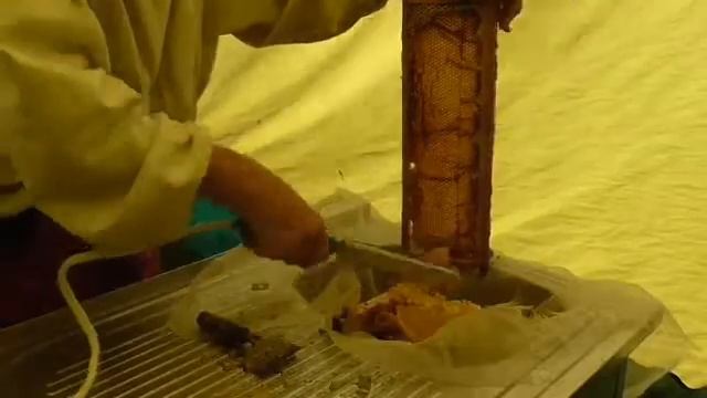 Распечатывание сотов электро ножом смотреть онлайн