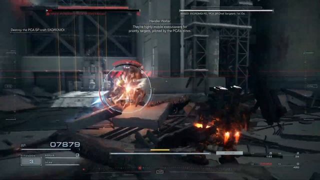 NIGHTFALL Gameplay | 51-016 GA (Raven) | Armored Core VI смотреть онлайн