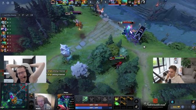 КТО ПРОЙДЕТ МИНИМУМ В Wild Card TI11? НИКС СМОТРИТ Team Liquid vs goonsquad The International 2022 смотреть онлайн
