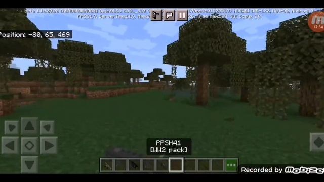 Playing Mc With My Mod(insares Warfare)with My Photo Catch It