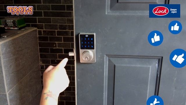 Como Programar Código de Usuario de cerradura Electroníca Lock 10CD #lock смотреть онлайн