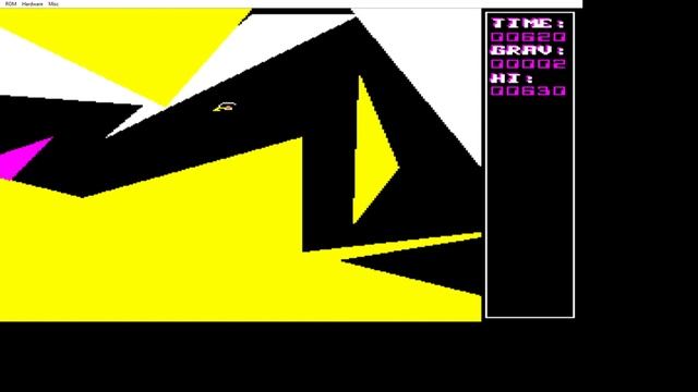 Space Caverns Acorn Electron 5 mins of gameplay смотреть онлайн