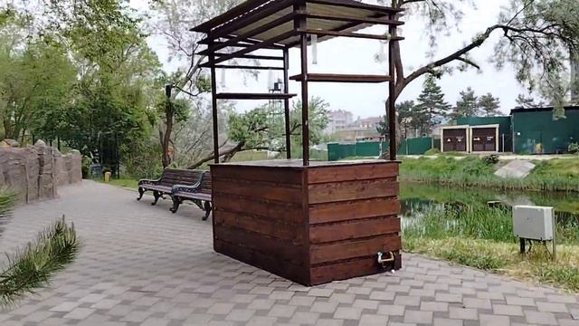 28 апреля. #Анапа. Выполняю очередную просьбу. Прогулка до моря через детский парк.