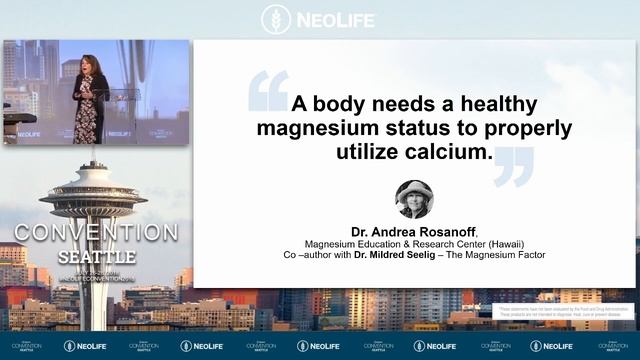 Magnesium Complex Launch by Dr. Applegate at Convention 2018 смотреть онлайн