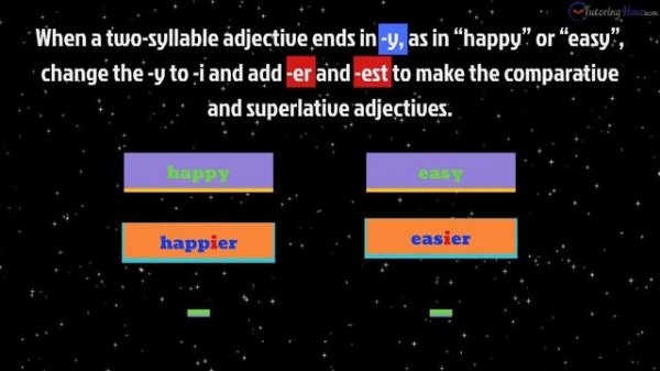 Degrees of Comparison | Positive, Comparative, and Superlative Adjectives