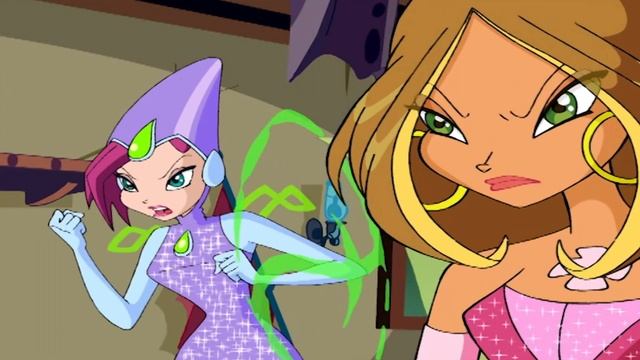 Flora: "This is blackmail!" | Winx Club Clip смотреть онлайн
