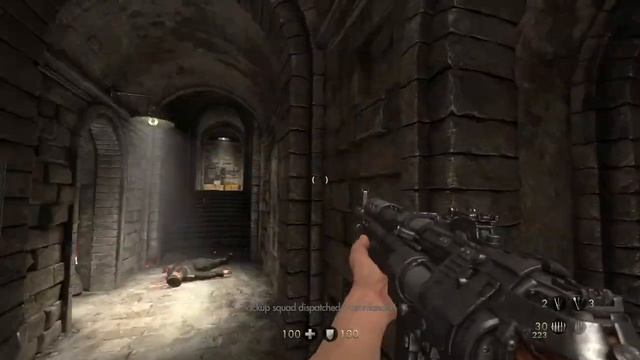 Wolfenstein: The Old Blood (PC) Walkthrough - Wolfenstein Keep
