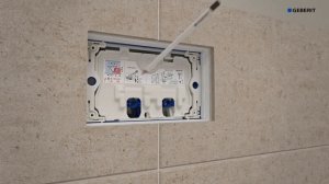 FEMAX Geberit - jak zamontować przycisk WC Sigma 60 instrukcja montażu 115.640.XX.1