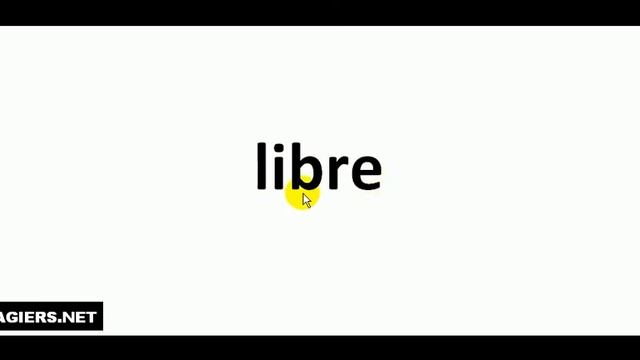 Как произносится  # Libre