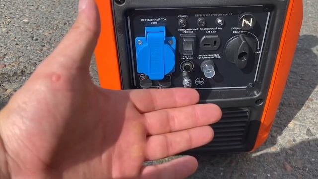 Инверторный Генератор бензиновый ZONGSHEN BQH 2200 удобный, компактный, тихий генератор, 1,9квт смотреть онлайн