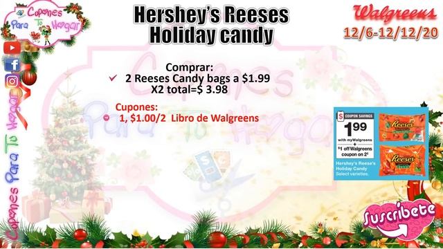 PLAN DE OFERTAS  PARA WALGREEN👉💗 12/6/20 Al 12/12/2020
