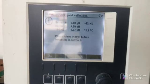 PH Meter Calibration With Endress Huser