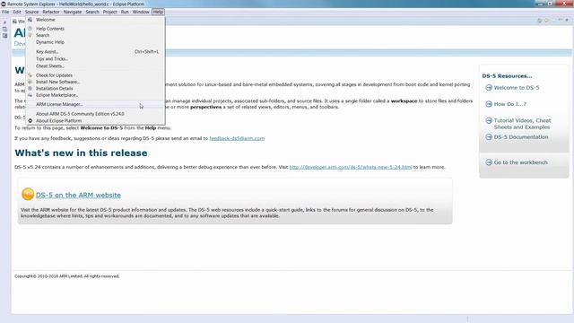 Part 4 - Run an Application on ARMv8 Model смотреть онлайн