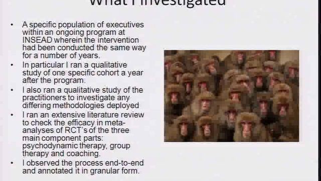 Ph.D. Public Defense by Graham Ward : Psychodynamic Executive Group Coaching смотреть онлайн