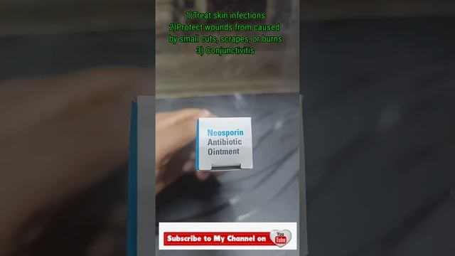 Neosporin Antibiotic ointment for skin and eye #healthylifestyle #skincare смотреть онлайн