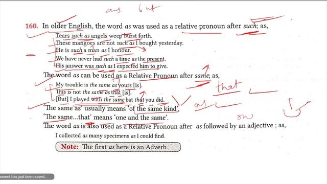 English Grammar|High School|Wren & Martin|Ch 18|Relative Pronouns|Use of As & But|Part 4 смотреть онлайн