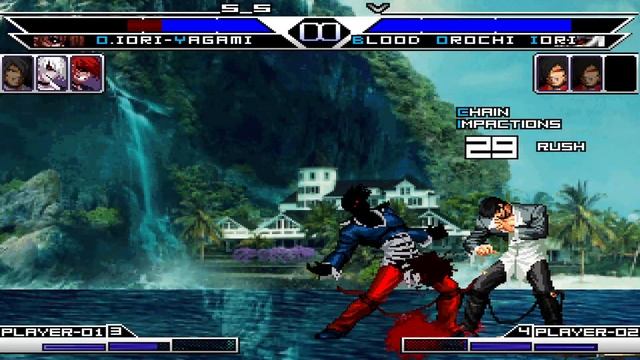 [KOF Mugen] White Flame Iori Yagami Team Vs Red Flame Iori Yagami Team смотреть онлайн