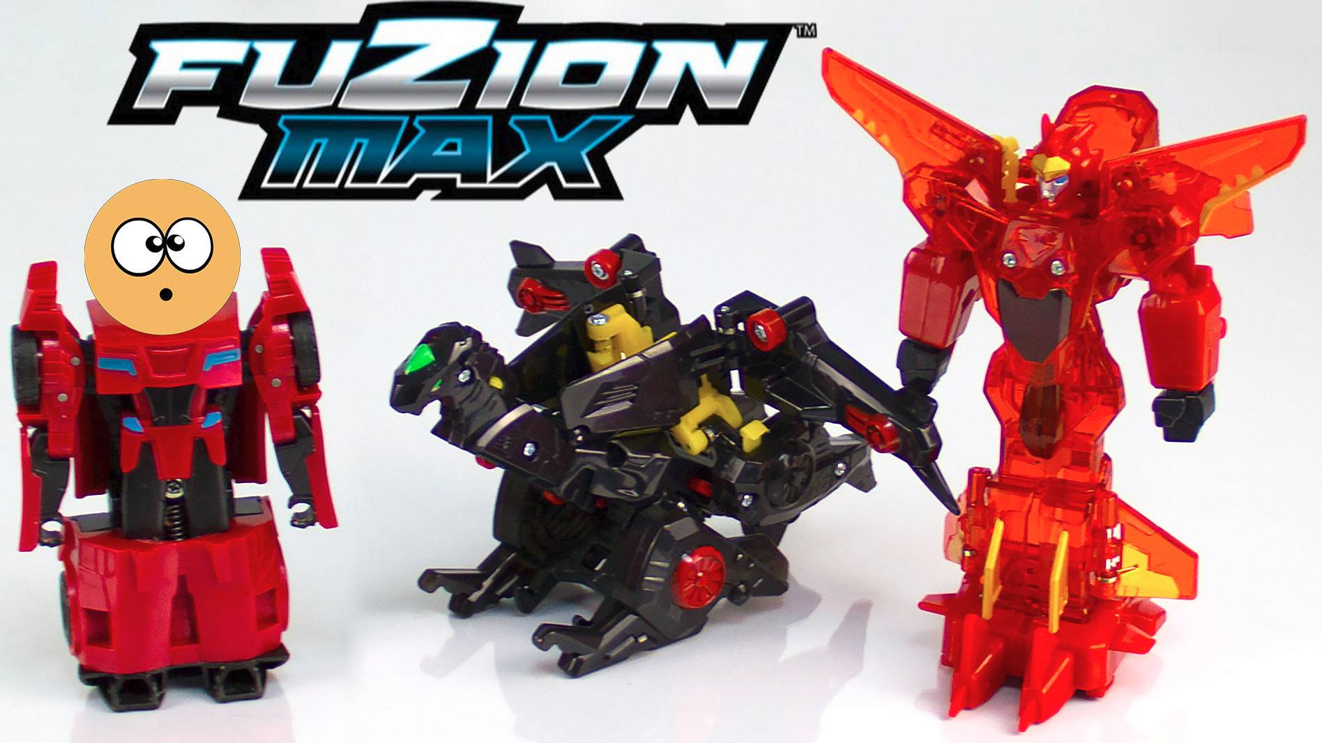 Сборник мультиков - Роботы Fuzion Max против Трансформеров! Мультики для детей. смотреть онлайн