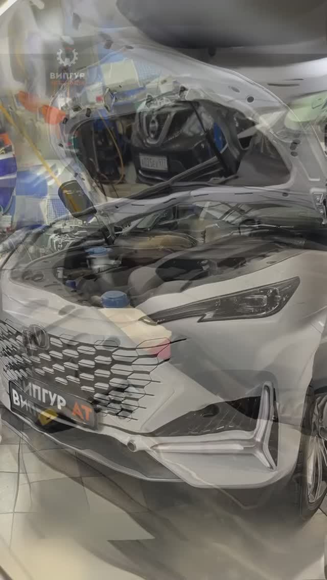 Changan UNI-K 🇨🇳 готовим к зиме ❄️ аппаратная замена масла АКПП, в редукторах #changan