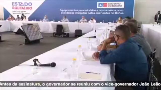 Governo do Estado firma convênios para construção de moradias a municípios afetados pelas chuvas смотреть онлайн