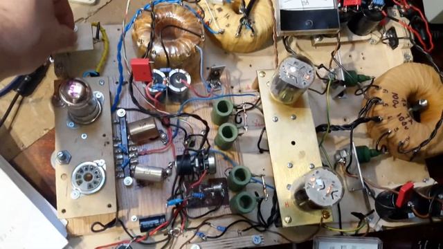 OTL circlotron, Out 1,5w x 16oHm. 38HE7 compactron tube смотреть онлайн