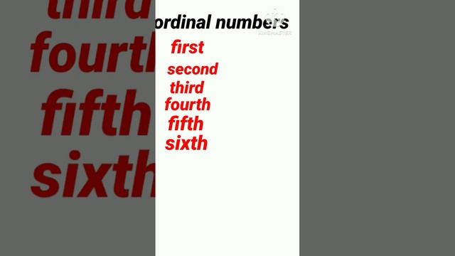 ordinals number,1 to 10 ordinal number.for more update subscribe the channel and like share video. смотреть онлайн