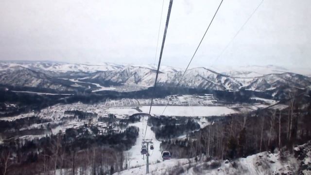 Курорт манжерок зимой