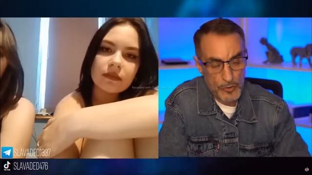 Дядя Слава чат рулетка. Короткий диалог с красотулечками смотреть онлайн
