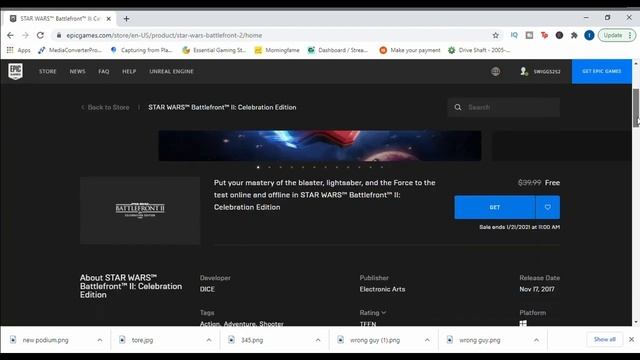 Is BATTLEFRONT II Become FREE On EPIC GAMES STORE смотреть онлайн