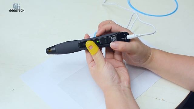 Tutorial: how to use Geeetech TG-21 3D printing pen смотреть онлайн