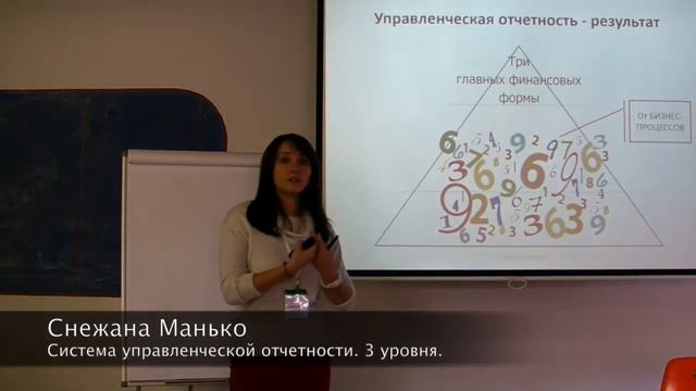 Система управленчекской отчтености: 3 уровня