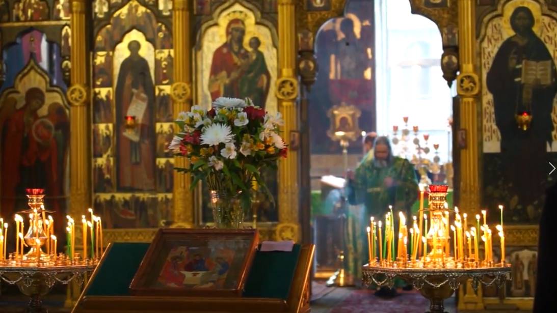 Троица Литургия смотреть онлайн