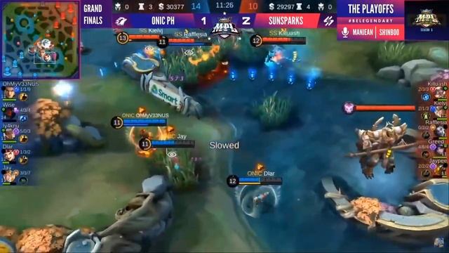 ONIC PH VS SUNSPARKS FINALS GAME 4 смотреть онлайн