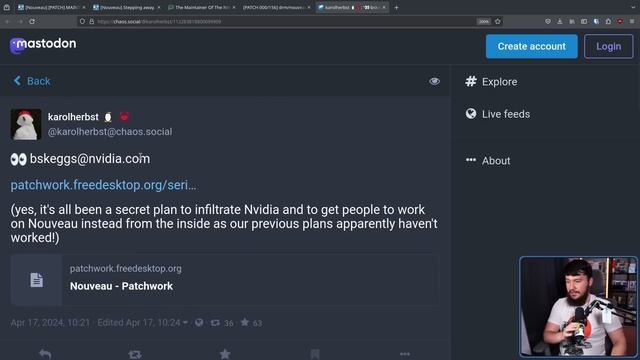 Did Nvidia Just Officially Support Nouveau?!? смотреть онлайн