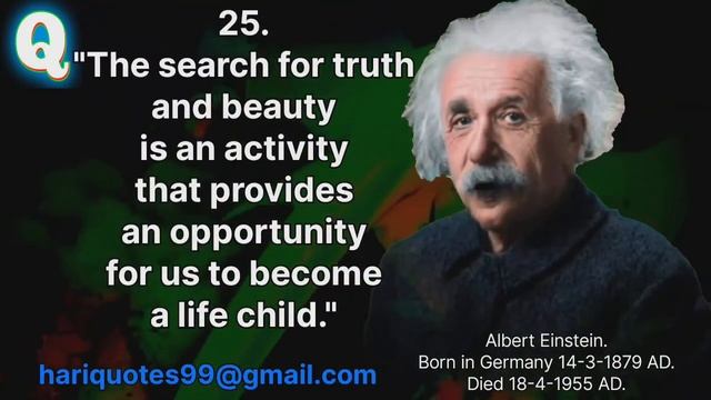 20 QUOTES FROM ALBERT EINSTEIN.The most difficult test in a relationship is not to..? @Quotes100 смотреть онлайн