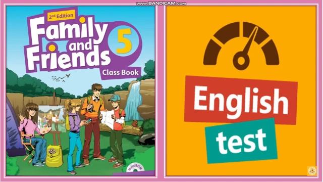 Family and Friends 5 Listening Skill Test 1 смотреть онлайн