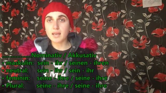 [გერმანული ენა] Possessivartikel 2 - კუთვნილებითი ნაცვალსახელები / Sein Haus, ihr Haus смотреть онлайн