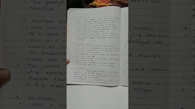 short notes for 12th cha 3 Inheritance and variation смотреть онлайн