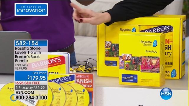 Rosetta Stone Levels 1 5 with Barron's Book Bundle смотреть онлайн