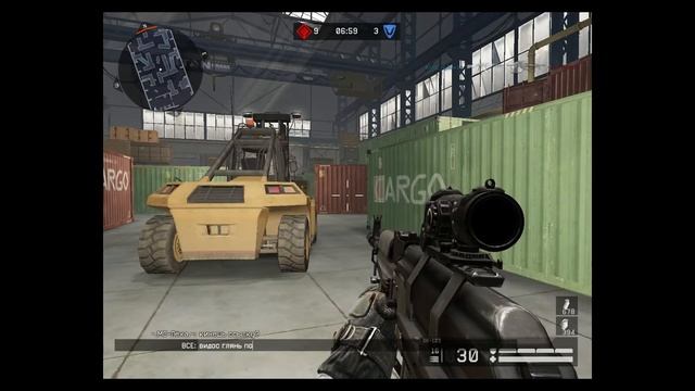 Warface:Я МАКРОС??? Играю 1 на 1 на Ак-103. Ангар смотреть онлайн