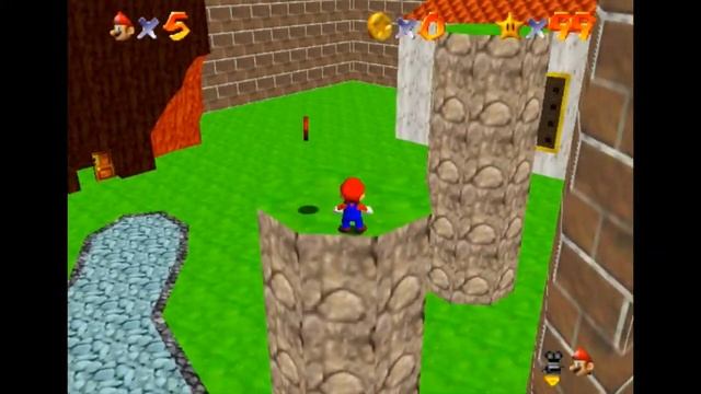 Super Mario 74: All Overworld Stars and Signs смотреть онлайн