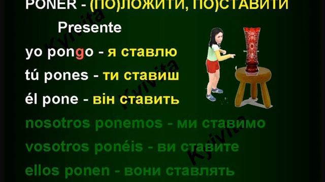 Poner | Presente de indicativo смотреть онлайн