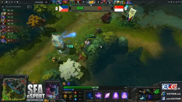DotA2 SEA eSPORT January Round 2 Mineski.HyperX(PH) Vs First Departure(SG) Game 1 (Thai Caster) смотреть онлайн