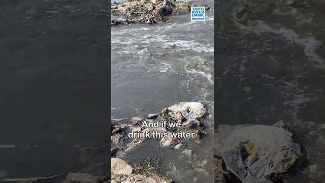 The Change for our Life, is in our hands #surat #taptiriverbank #waterpollution #life #awareness смотреть онлайн