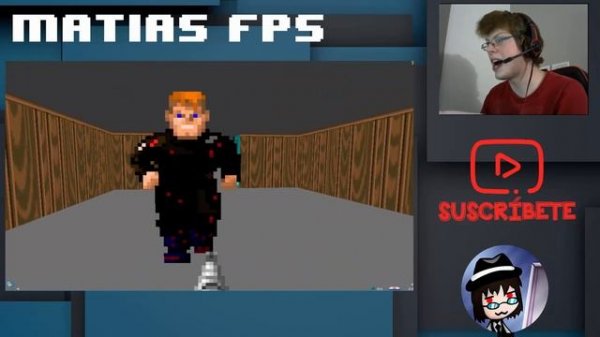 Matias juega Doom (mod Wolfenstein 3D TC) [edición random online con TheLlanosM79]