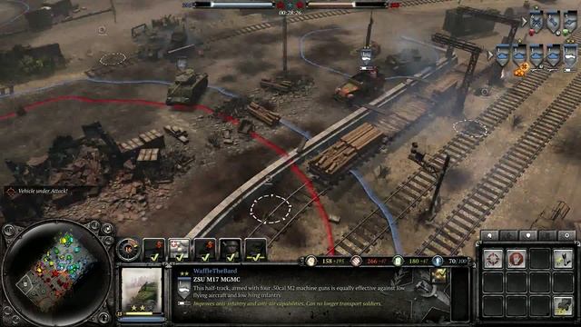 Company of Heroes 2: 4v4 - Shermans vs Tigers смотреть онлайн