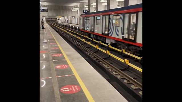 Открытие Большой Кольцевой линии в Москве 7.12.21. Дополнение. Станция «Терехово». смотреть онлайн