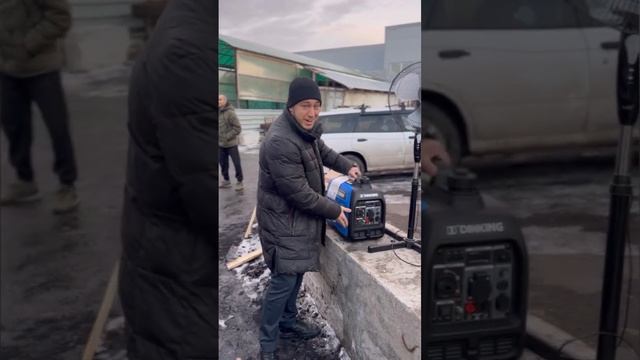 Лучший инверторный генератор 2023г становится Dinking DK3300 - 3квт самый компактный и легкий смотреть онлайн