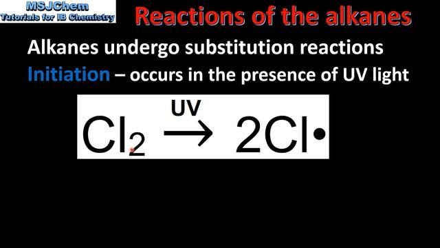 10.2 Reactions of the alkanes (SL) смотреть онлайн